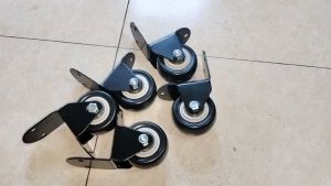 Bánh xe cho loa thùng đẩy đa năng bánh xe 5cm và chịu tải lớn với khung sắt dày di chuyển đa mặt sàn. giá 1 cái.