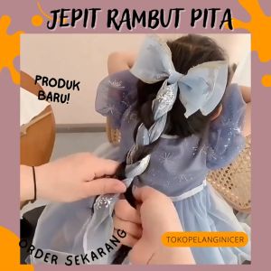 Jepit Rambut Pita - Kep Rambut Anak Pita Jalin Pita Kepang-Jepitan Ikat Rambut Korea