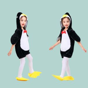Childrens Performance Costume Cartoon Little Penguin Dance Performance Clothes Cos Styling Boys Girls Toddler Outfits
