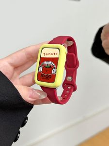 psnld | Silicone Reverse Buckle Smart Band Replacement Strap