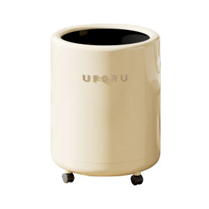 DOLANX | Aesthetic High-end Mobile Trash Can with Wheels