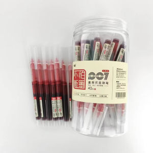 Hero | White Dot 007 Liquid Gel Pen Carbon Ink Signature Rollerball Pen