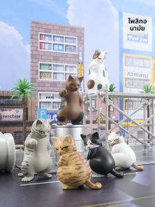 สุนัขแมวตัวเล็กสุดน่ารักสำหรับตกแต่งโต๊ะ ของเล่น ของสะสม ลายสัตว์ Abstruse ตลก แมวสุภาพบุรุษ สุนัข ของเล่นสำหรับโต๊ะ