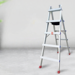 Aluminum Folding Ladder for Engineering Woodworking Home Improvement