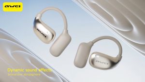 หูฟังไร้สาย Awei T98 OWS หูแขวนพร้อมไมโครโฟนวัสดุซิลิโคนบลูทู ธ 5.3 IPX6 กันน้ำหูฟังกีฬาออกแบบมาสำหรับวิ่งกลางแจ้งขี่จักรยานและโรงยิม