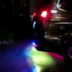 Car Decorations Flexible Underglow Strip Light LED Underbody Bluetooth APP Control RGB Neon Charssis Ambient Lighting Kit 12V