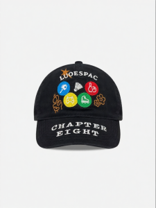 American Vintage Cartoon Letter Embroidery Baseball Cap
