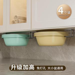 ตู้ครัวเรือนในห้องน้ำแบบติดผนัง ชั้นวางจานล้างหน้า ไม่ต้องเจาะ วัสดุอลูมิเนียมอวกาศ สไตล์โมเดิร์น ที่วางจานล้างหน้า