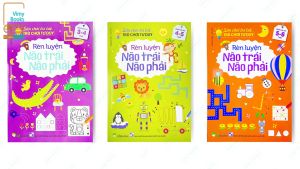 Sách - Rèn Luyện Não Trái Não Phải - Sân Chơi Trí Tuệ Dành Cho Trẻ 4-5 Tuổi