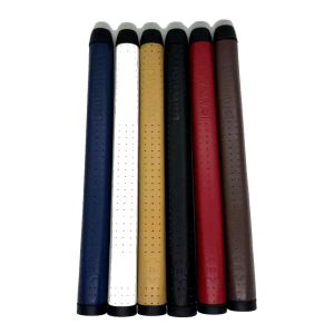 PGM | Genuine Leather Midsize Golf Putter Grip Handmade Soft Comfort Calfskin Golf Club Grip Replacement for Men Women