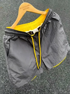 Color-blocked Quick-dry Shorts Pants
