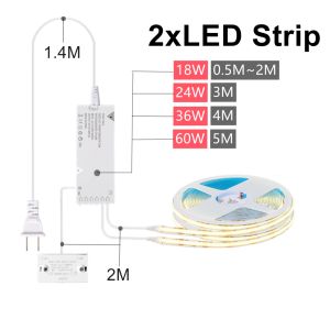 Door-opening Sensor Sync Control LED Strip Light Wine Cabinet Wardrobe Closet DIY Decor Under Cabinet Collection Display Lamp