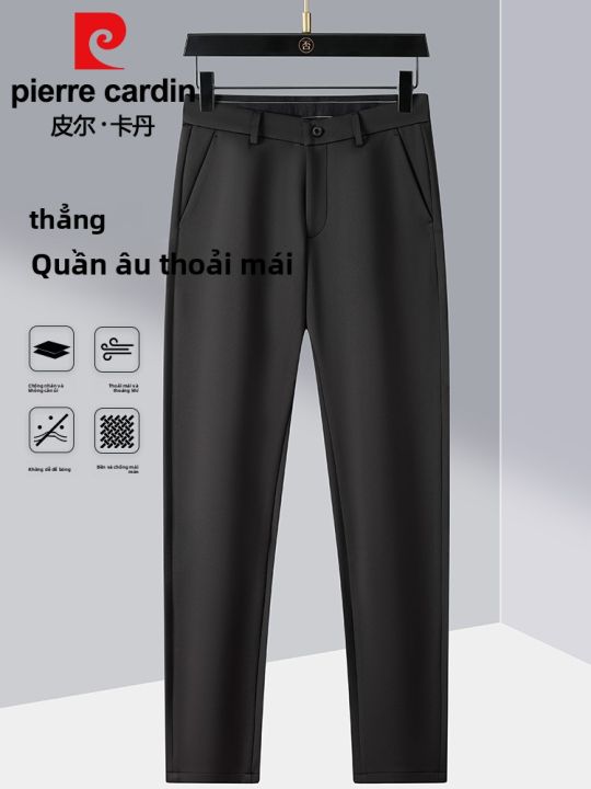 Pierre Cardin | Quần Dài Trơn Chống Nhăn Phong Cách Thường Nhật | Lazada.vn