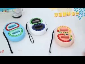 Mainan Puzzle Magic Cube Pop it Finger Spinner Magic Bean Fidget fun Double Flip