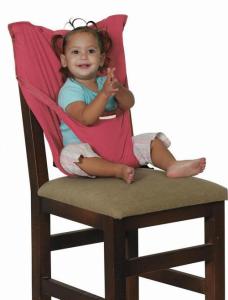 Baby High Chair with Safety Strap Stool Cover Travel Gear Hands-Free Holding Child Device Comfortable Soft Straps Adjustable