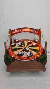 ONELINE #FC501 Three Kings InLit LED In-A-Spin! Christmas Fairground Decoration