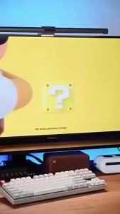 OEING | LED Question Mark Night Light With Music Anime Peripheral Childrens Bedroom Bedside Lamp USB Rechargeable Christmas Child Gifts