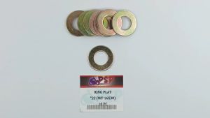 Ring Plat \"22 (WP 16 X 30)\" Harga Per Pak Isi 10 - Reng Plate Pelat Washer Kunci 22 Diameter 16mm