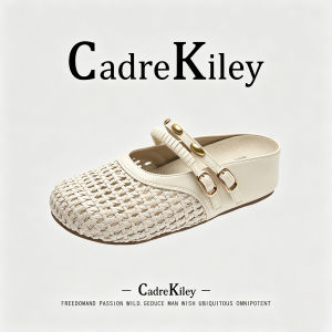 CHAODONG | Breathable Elevated Slip-on Sandals For Dresses
