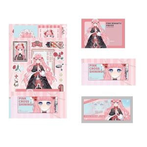HSHOP Cute Pomelo Sisters Delightful Goo Card Asian Style Cartoon Stickers SZ313