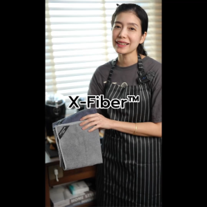 Easyathome X-Fiber™ ผ้าไมโครไฟเบอร์ 400GSM 40x40cm – หนานุ่ม แห้งไว (ขายเดี่ยว | เลือกสี)