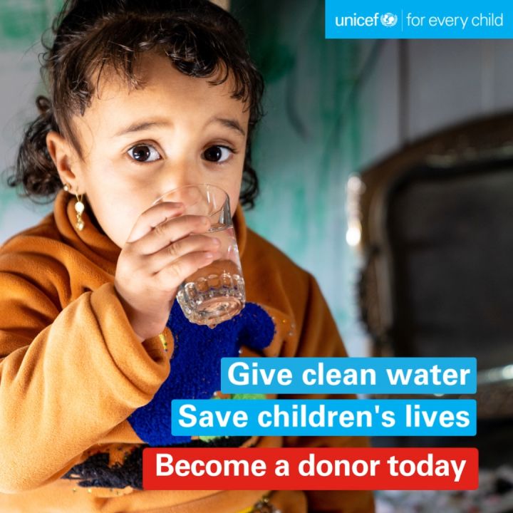 HELP! Donate 4,000 Water Purification Tablets  to children - UNICEF Malaysia