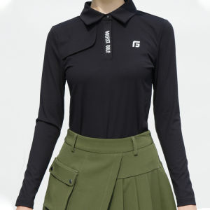 Golf Ladies Long Sleeve Skirt Set High Waist Korean Style Elastic Fitness Womens Clothing Golfist Brand SY0045 Fall Collection