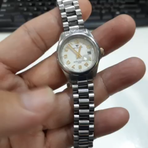 Đồng hồ nữ cao cấp Mario Valentino size 26mm thép không gỉ có lịch Second hand