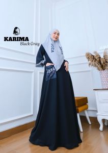 Karima black pinkblack gray.