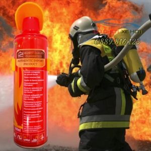 Bình Cứu Hoả 500ml Dạng xịt Bình Chữa Cháy Mini FireStop