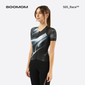 Soomom | Áo Đua Xe Đạp Mỏng Có Zipper Cho Mùa Xuân/Hè