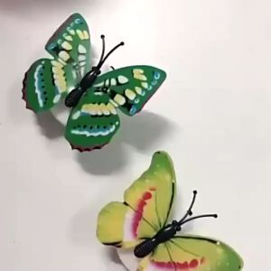 (1 PCS ) Lampu Tempel Kupu-Kupu Tumblr LED Dekorasi Natal Hias Kamar Ruangan Lucu Unik Lampu Hias Dinding Butterfly Lampu HIas Aestetik