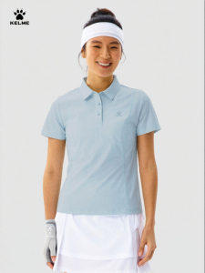 Kelme | Fast-Drying UV-Protective Cotton-Feel Womens Polo Shirt
