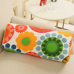 Cotton Buckwheat Pillow Adult Old Coarse Cloth Pillowcase Single Long Fang Pillow Buckwheat Husk Neck Protection Pillow Case Cervical Spine Pillow