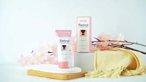 SADOER | Retinol Whitening Cream Private Parts Underarm Bleaching Neck Lift Firm Butt Knee Brighten Inner Thigh Dark Remove Melanin 60g