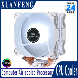 XUANFENG Efficient Computer CPU Cooler Air-cooled 120mm Fan 4/6 Heat pipe 3pin/4pin Compatible LGA1200 2011-3 2066 1700 115x am4