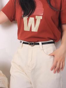 New Style Womens Thin Belt Versatile Casual Decorative Belt Simple PU Pin Buckle Belt Tali Pinggang Perempuan