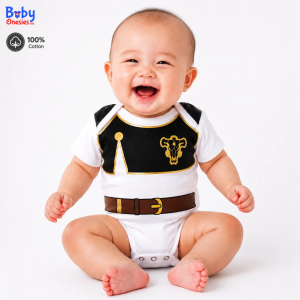 Black Clover Anime Baby Onesie 0-12 Months Cotton Bodysuit Newborn Boy Girl Outfit