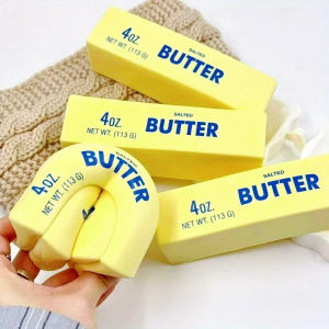 Beast Kingdom | PU Butter Kneading Music Slow Rebound Decompression Gummy Toy Elastic Cheese Stick Squeezing Prank Toy Anxiety Relief Gift