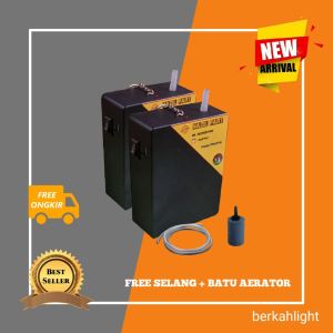 Aerator Pompa oksigen/Airator/Aerator Charger Cas Android Portabel (Free selang + batu gelembung