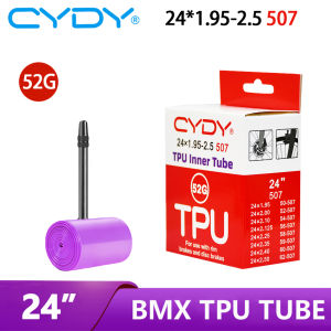 CYDY Bicycle TPU Inner Tube 24" 507 24x1.95 2.00 2.10 2.125 2.25 2.35 2.40 2.50 Inch Tyre Camera BMX Bike Tire Cycling penu 52G