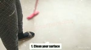 PVC Vinyl Flooring Tiles Self Adhesive