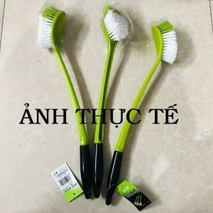 Cọ Vệ Sinh Toilet Cọ Vệ Sinh Bồn Cầu Có Cán Inox Dài Tháo Lắp Tiện Lợi