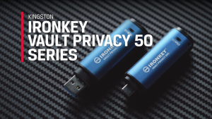 Kingston IronKey Vault Privacy 50 Series USB-A / USB-C ( 16GB / 32GB / 64GB / 128GB / 256GB / 512GB )