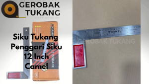 Siku Tukang 12 Inch Camel / Penggaris Siku Besi Camel