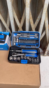 Bộ tuýp 1/4" 39 chi tiết hệ mét 5-14mm Kingtony 2539MR-AM