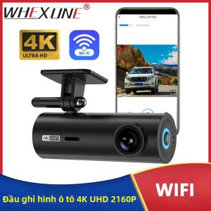 Camera Hành Trình 4K LF10 3840x2160P Hai Ống Kính Ghi Hình Vòng Lặp Cảm Biến G WiFi Giám Sát Đỗ Xe Góc Nhìn 170 Độ