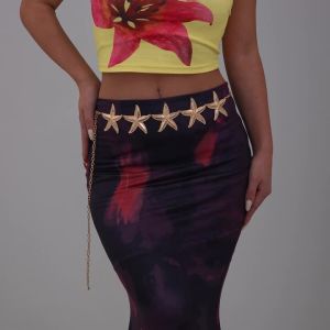 Ingemark | Ingemark Vintage Metal Star Starfish Waist Belly Belt Chain for Women 2025 New Fashion Boho Summer Beach Bikini Body Jewelry New