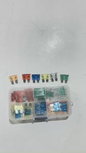 Bộ 60 Cầu Chì chân to Dự Phòng cho Xe Hơi Xe Máy Xe Tải