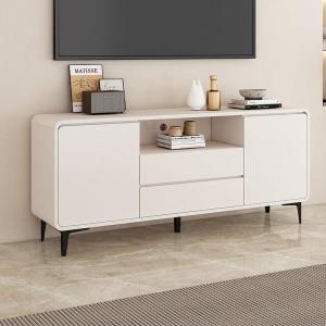 MUHUASHA | Storage Modern TV Stand Wooden High Style